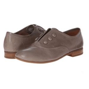 Miz Mooz | Augustin Leather Slip On Shoe Taupe